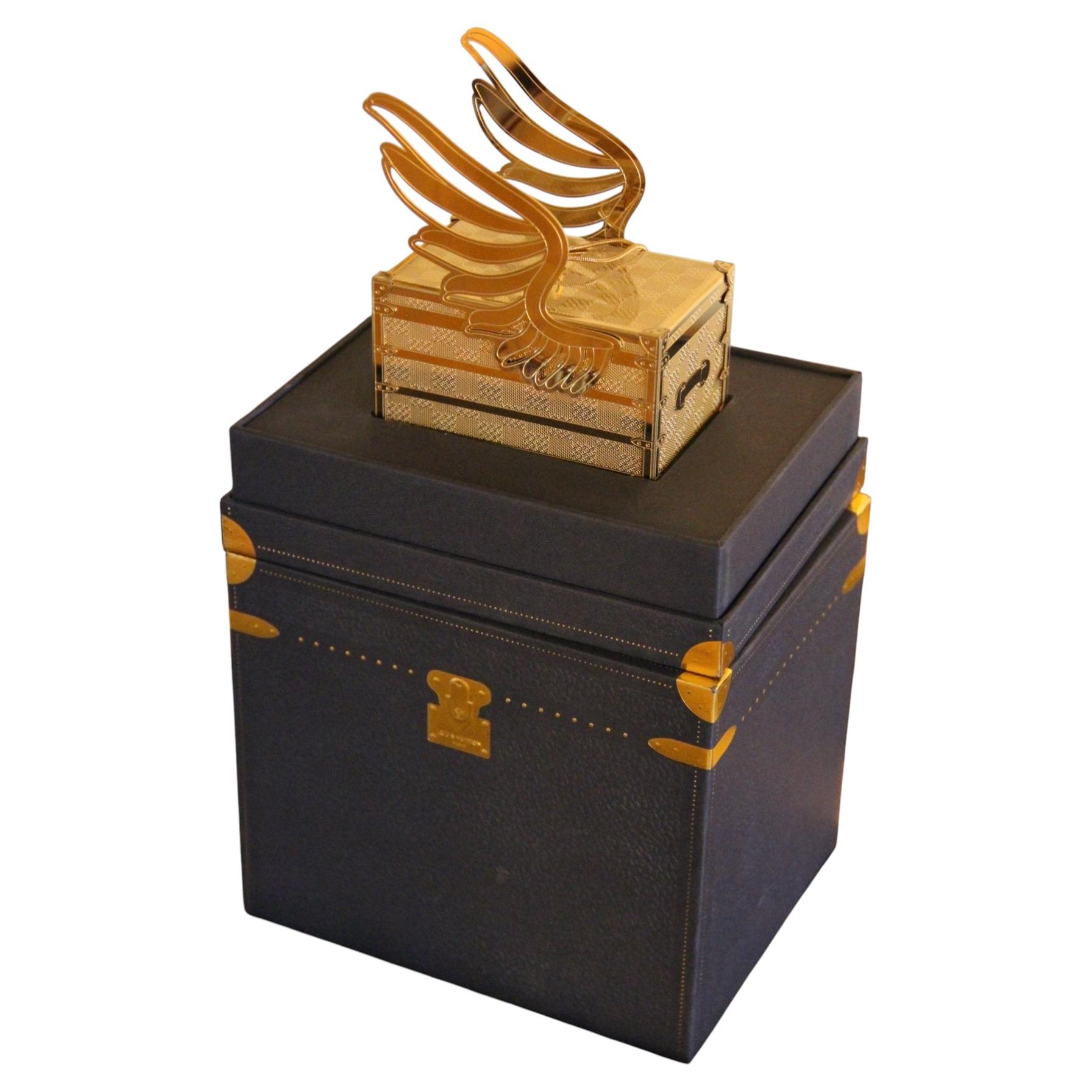 Mini Baule Scultura Louis Vuitton - Scatola decorativa Louis Vuitton Regalo VIP in vendita