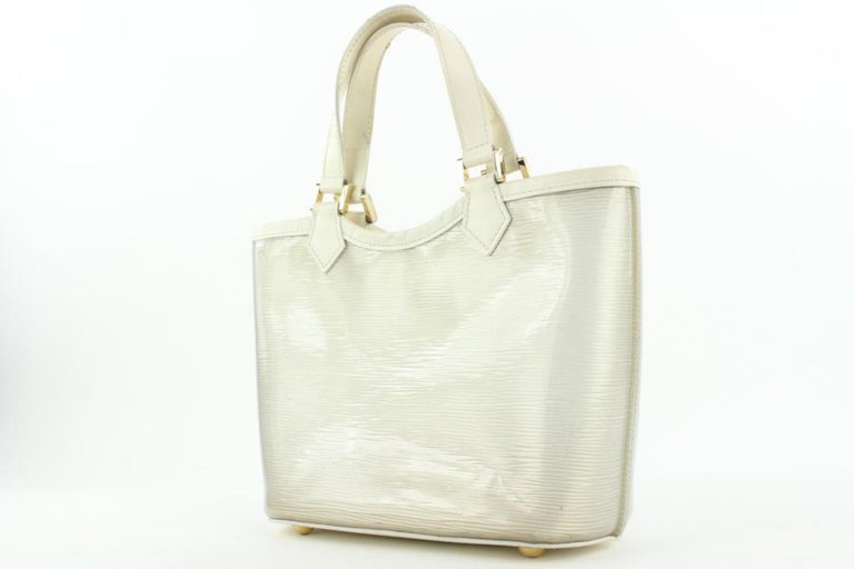 Louis Vuitton Clear Translucent Epi Plage Mini Lagoon Bay with Pouch861490  For Sale at 1stDibs