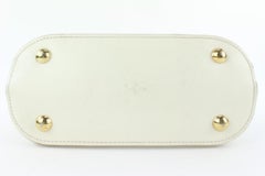 Louis Vuitton Mini White Epi Plage Clear Lagoon Bay Baia Tote bag 4LV1026