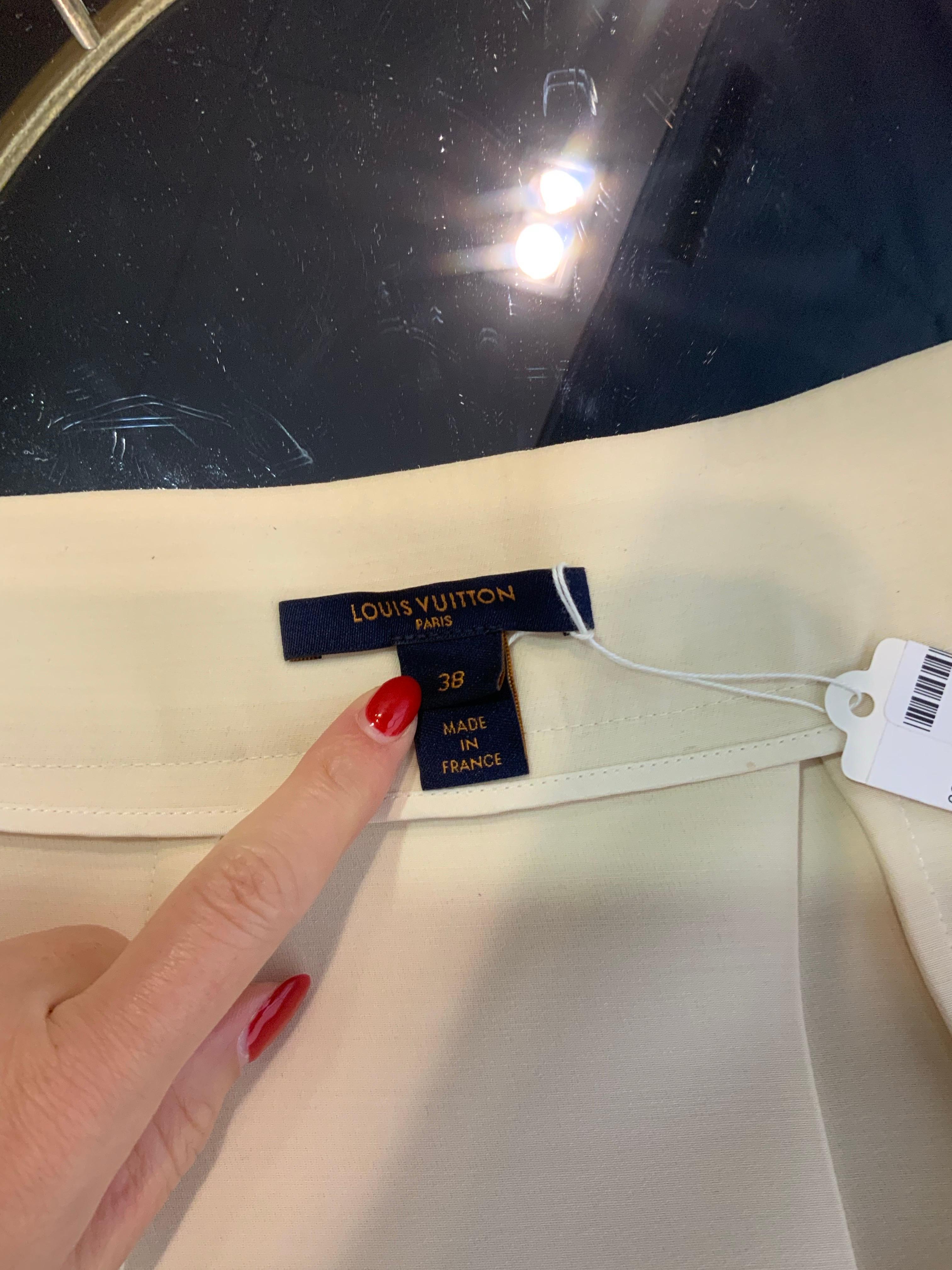 Louis Vuitton mini white Skirt For Sale 2