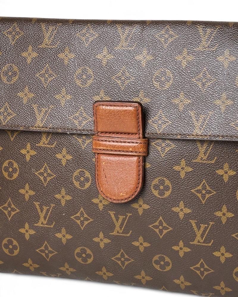 Louis Vuitton Minister Portadocumenti GM Monogram im Angebot 6