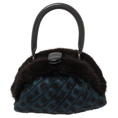Louis Vuitton Limited Edition Le Fabuleux Handbag Vision Mink with Alliga  at 1stDibs