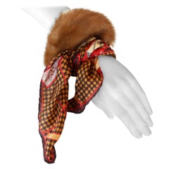 Louis Vuitton Mink Scarf / Bracelet