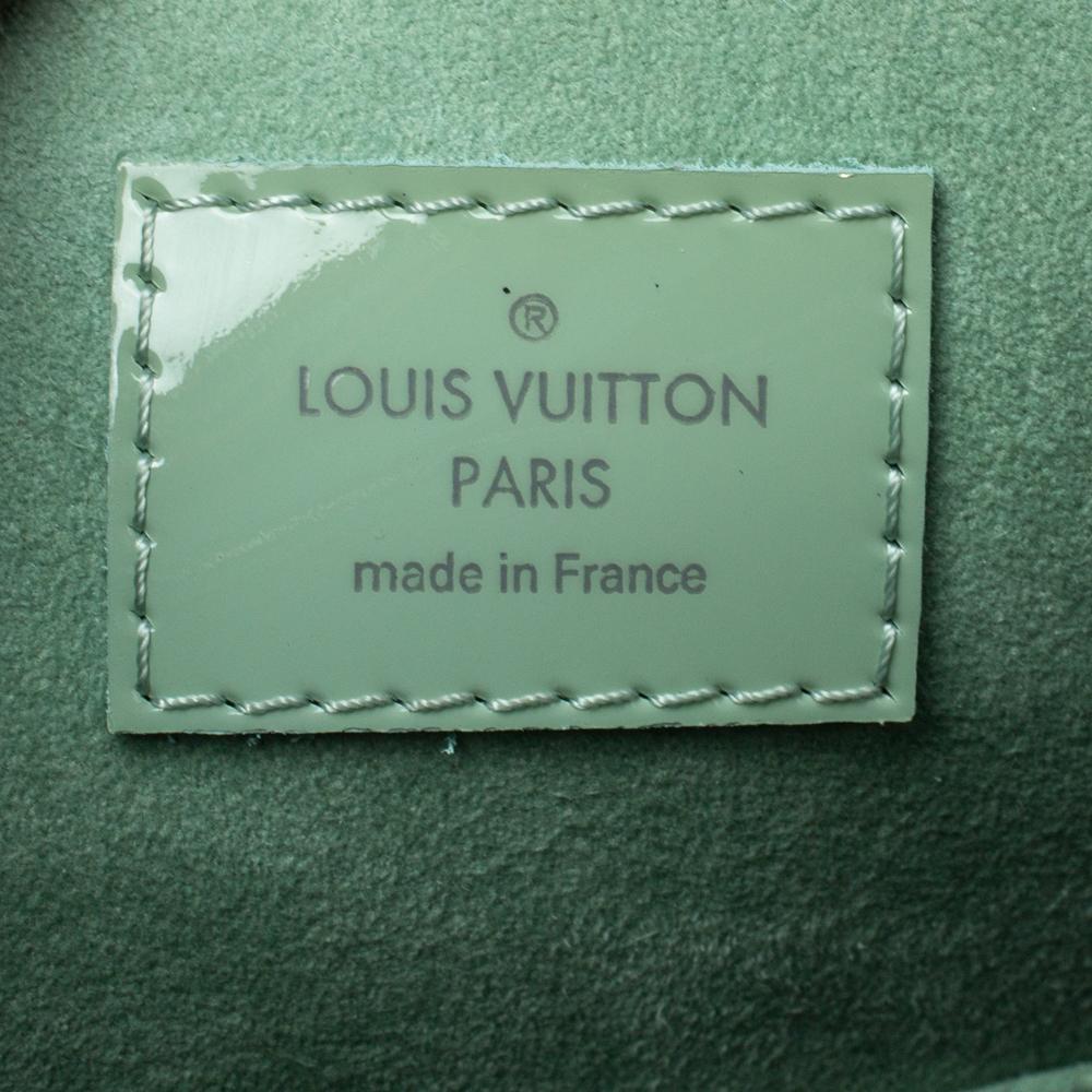 Women's Louis Vuitton Mint Green Electric Epi Leather Alma GM Bag