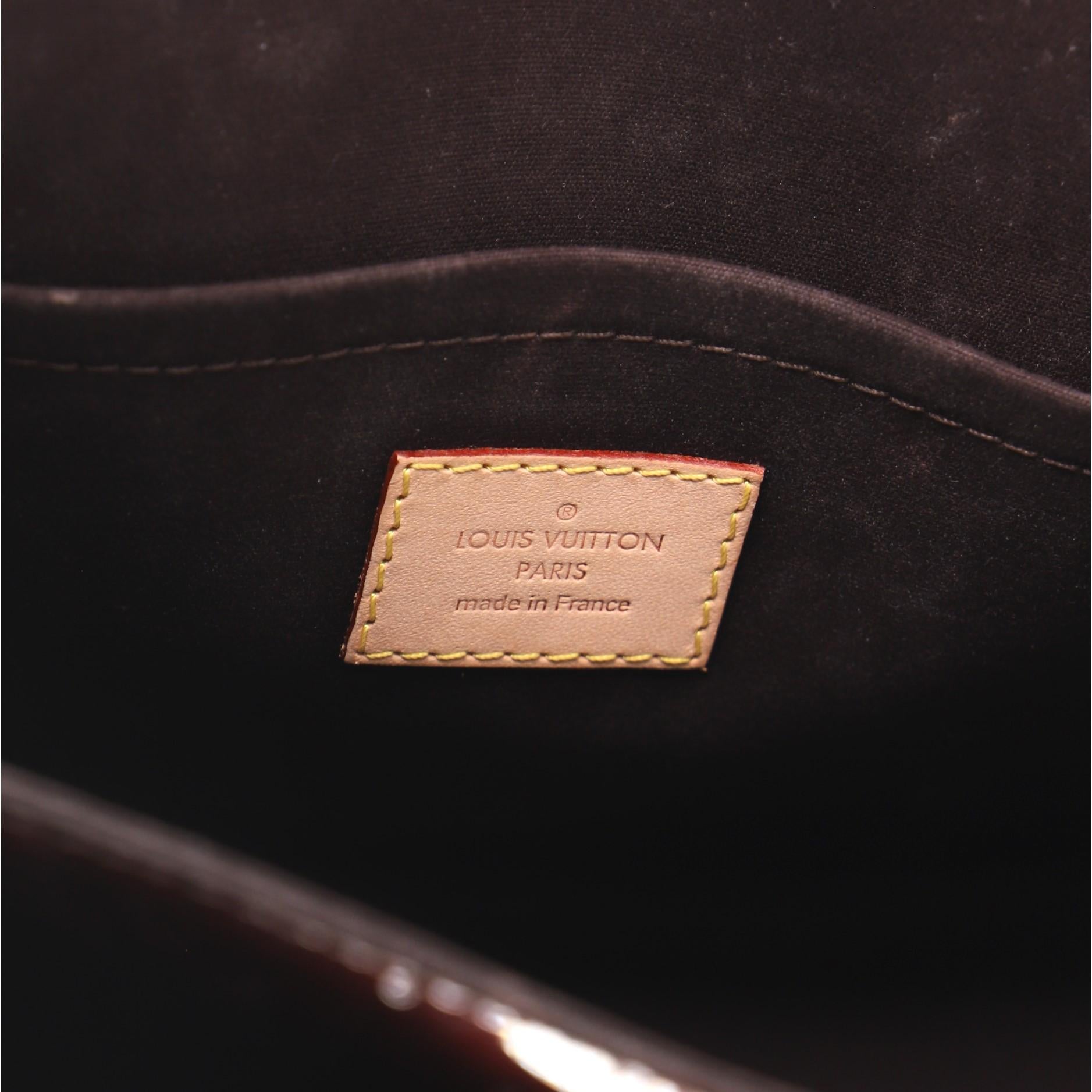 Louis Vuitton Mirada Handbag Monogram Vernis 4