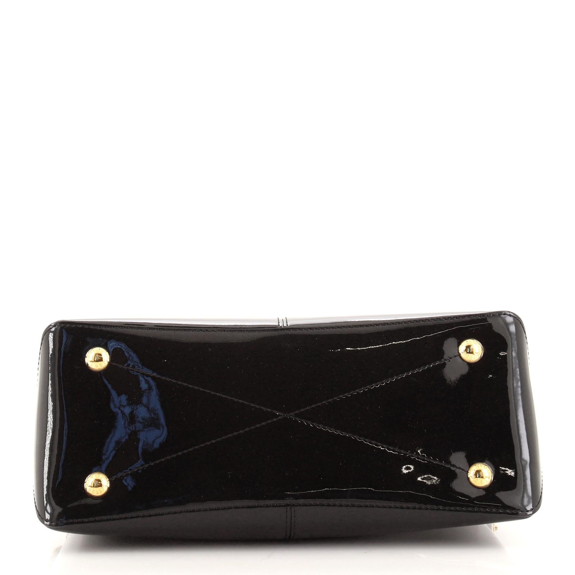 Louis Vuitton Miroir Handtasche Vernis mit Monogramm aus Segeltuch für Damen oder Herren