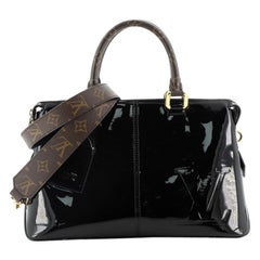 Louis Vuitton Miroir Handbag Vernis with Monogram Canvas