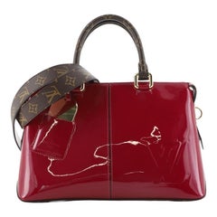 Louis Vuitton Miroir Handbag Vernis with Monogram Canvas