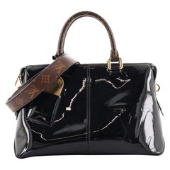 Louis Vuitton Miroir Handbag Vernis with Monogram Canvas