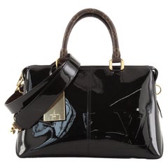 Louis Vuitton Miroir Handbag Vernis with Monogram Canvas