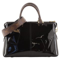 Louis Vuitton Miroir Handtasche Vernis mit Monogramm aus Segeltuch