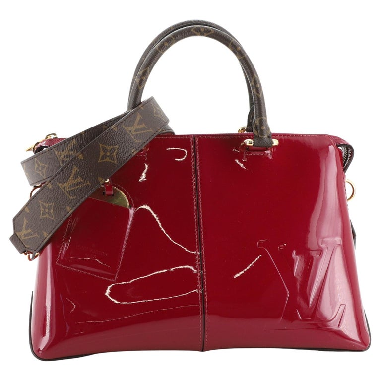Louis Vuitton Miroir Handbag Vernis with Monogram Canvas For Sale at 1stDibs
