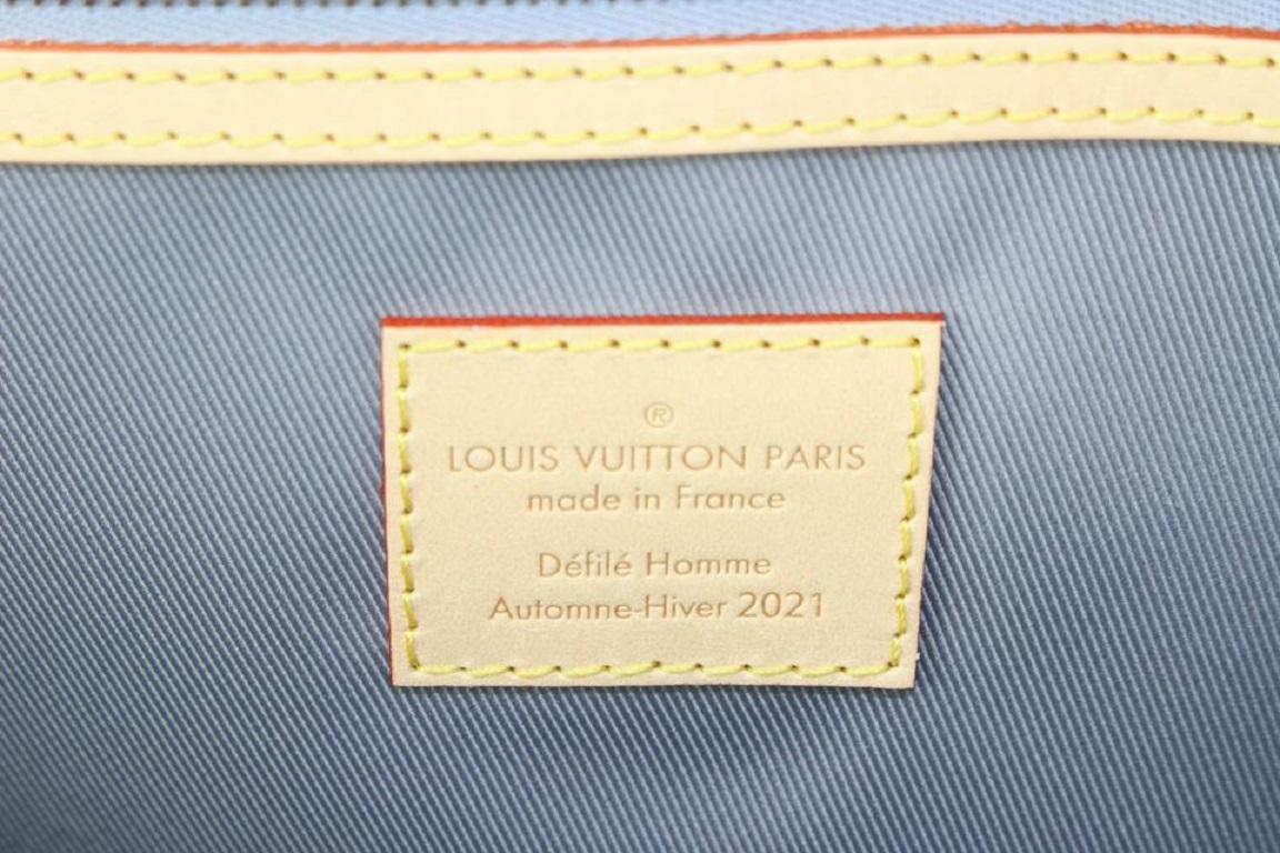 Louis Vuitton Miroir Silver Monogram Mirror Keepall Bandouliere 50 Duffle 3
