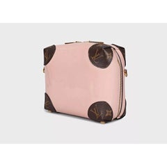 Louis Vuitton Miroir Venice Pink Leather Canvas Bag