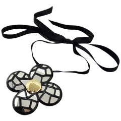 Retro Louis Vuitton Mirrored Mosaic Brooch 