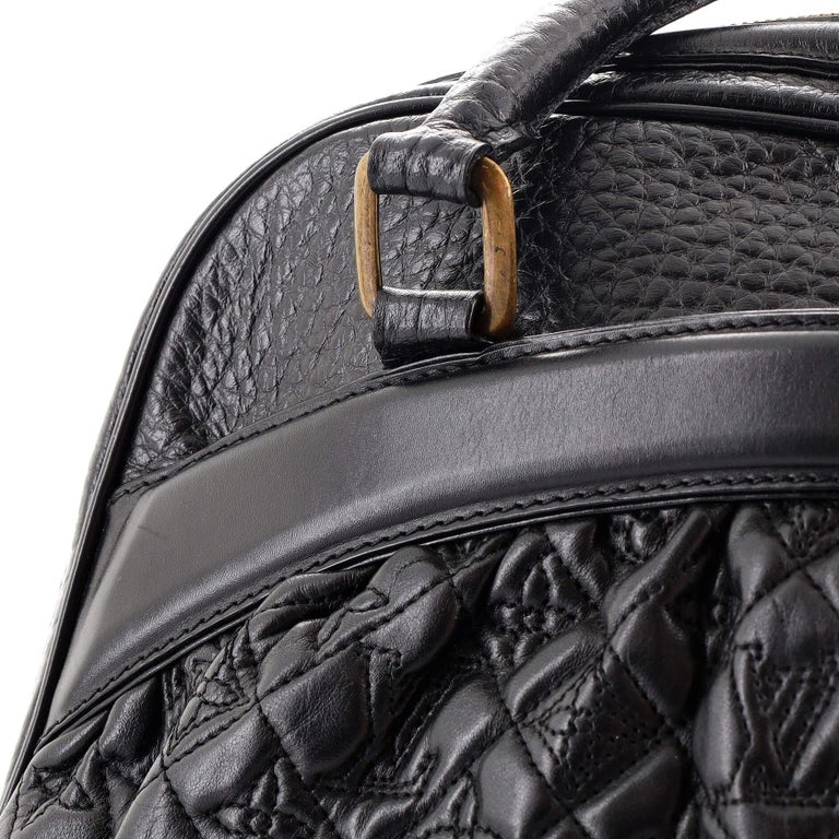 Louis Vuitton Mizi Vienna Handbag Monogram Quilted Lambskin For Sale at  1stDibs