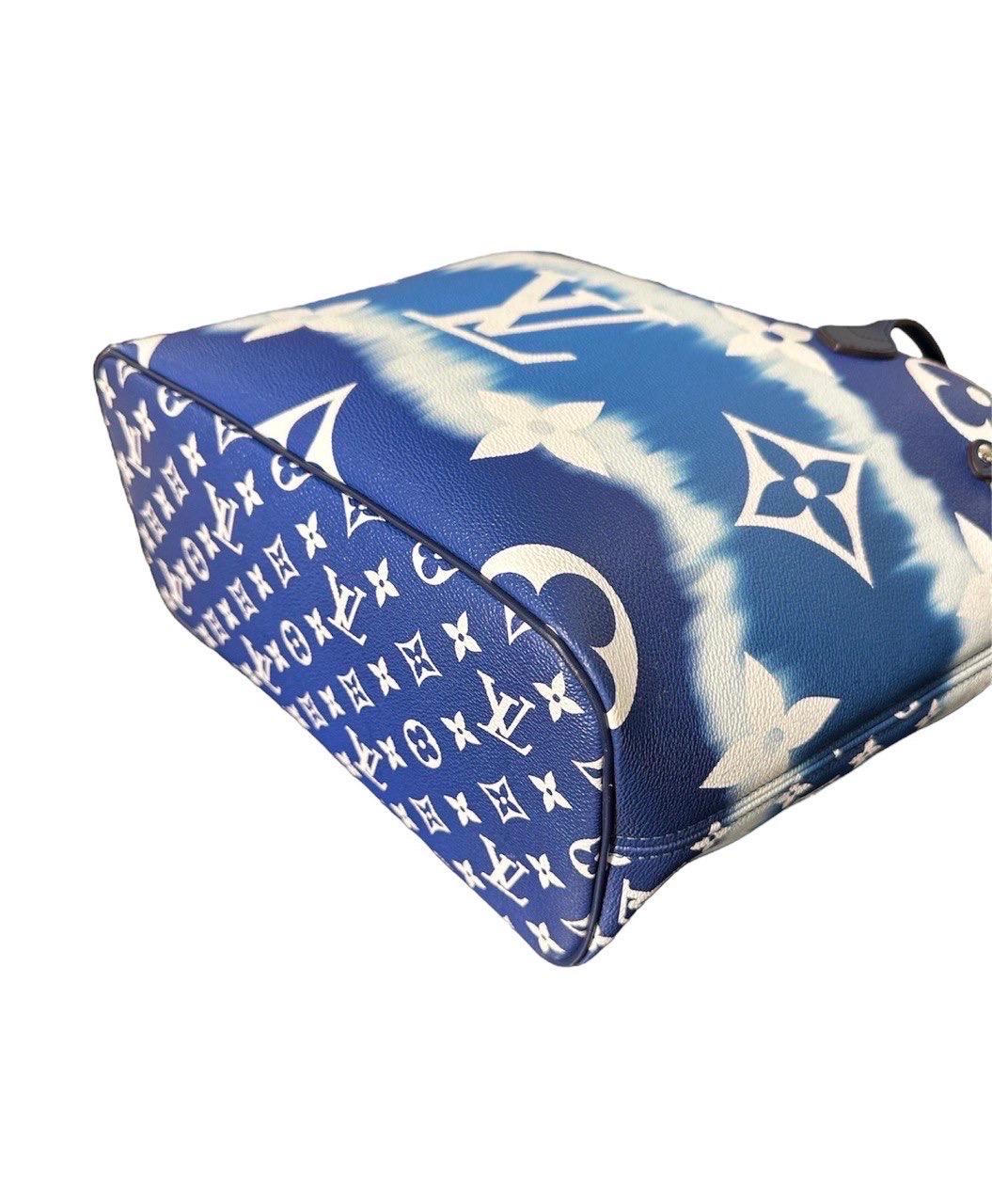 Borsa A Spalla Louis Vuitton MM Neverfull Escale Azur 2020 4