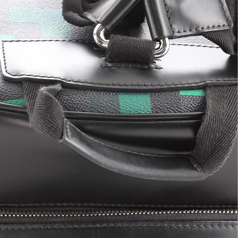Women's Louis Vuitton Model: Josh Backpack Limited Edition Damier Graphite Pixel