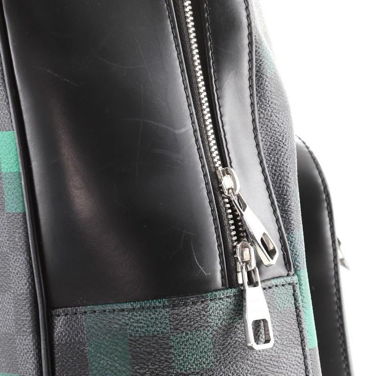 Louis Vuitton Model: Josh Backpack Limited Edition Damier Graphite Pixel at  1stDibs