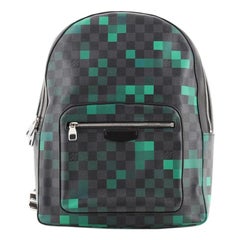Louis Vuitton Model: Josh Backpack Limited Edition Damier Graphite Pixel
