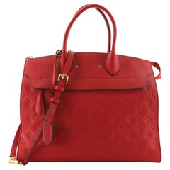 Louis Vuitton Model: Pont Neuf Handbag Monogram Empreinte Leather GM