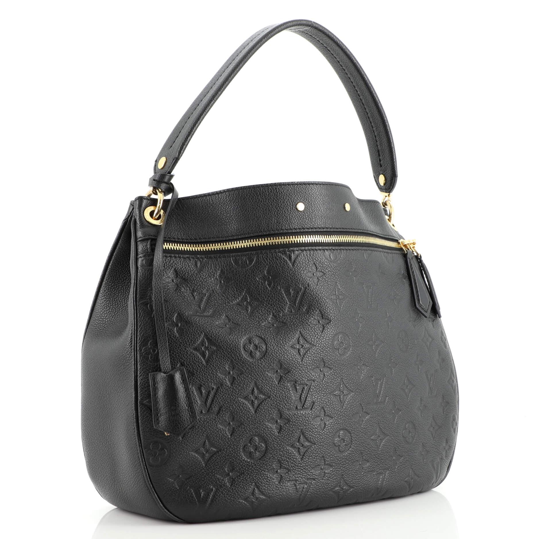 Louis Vuitton Model: Spontini NM Handbag Monogram Empreinte Leather In Good Condition In NY, NY