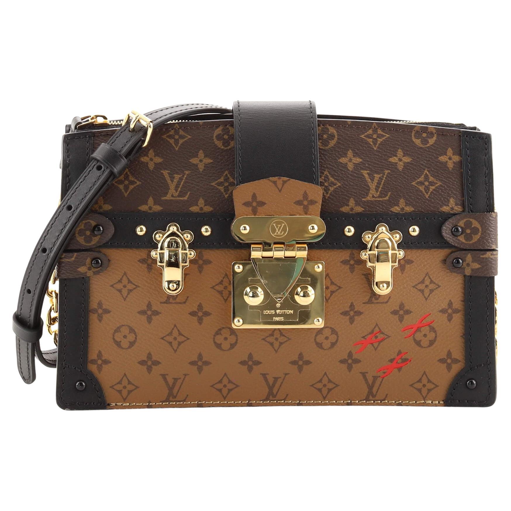 Louis Vuitton Trunk Clutch Reverse Monogram Canvas