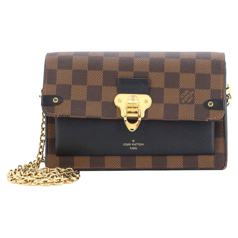 Louis Vuitton Model: Vavin Chain Wallet NM Damier with Leather For Sale at  1stDibs