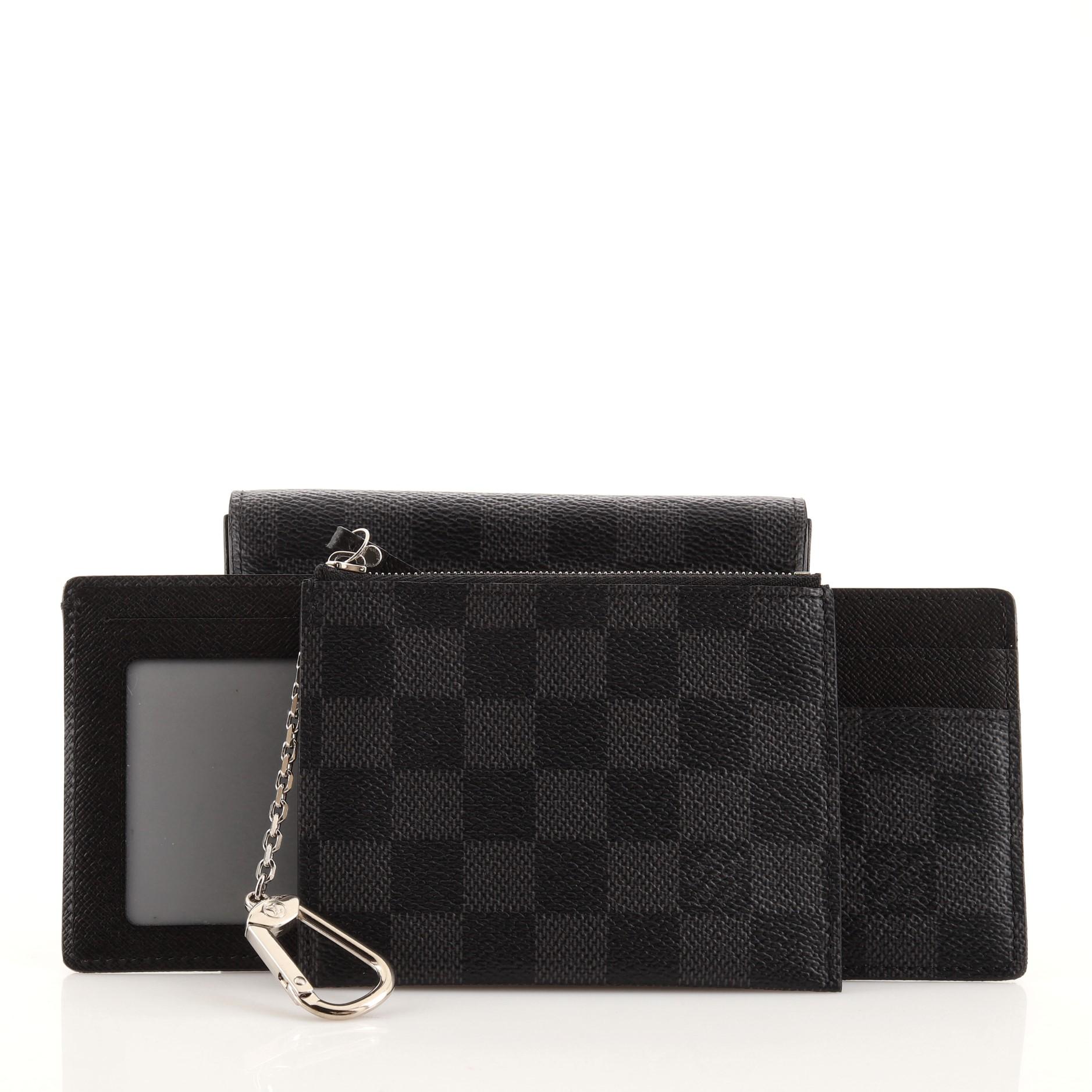 Louis Vuitton Modulable Wallet Damier Graphite Compact 2