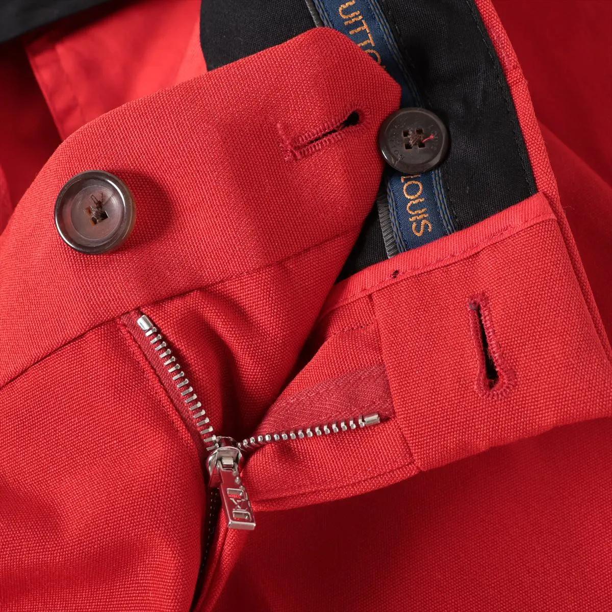 De los hombres Pantalones Louis Vuitton de mohair Rojo en venta