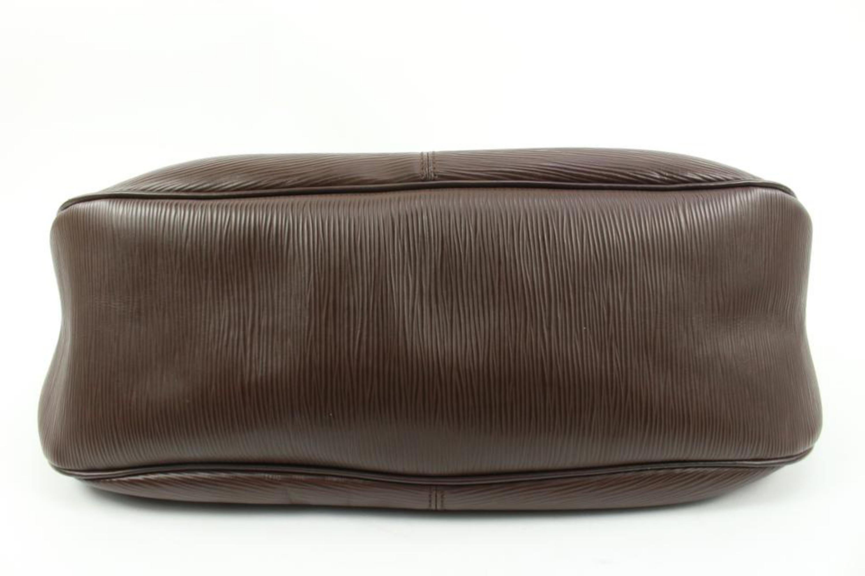 Louis Vuitton Moka Brown Epi Leather Dhanura MM 2way Satchel 79lv225s 5