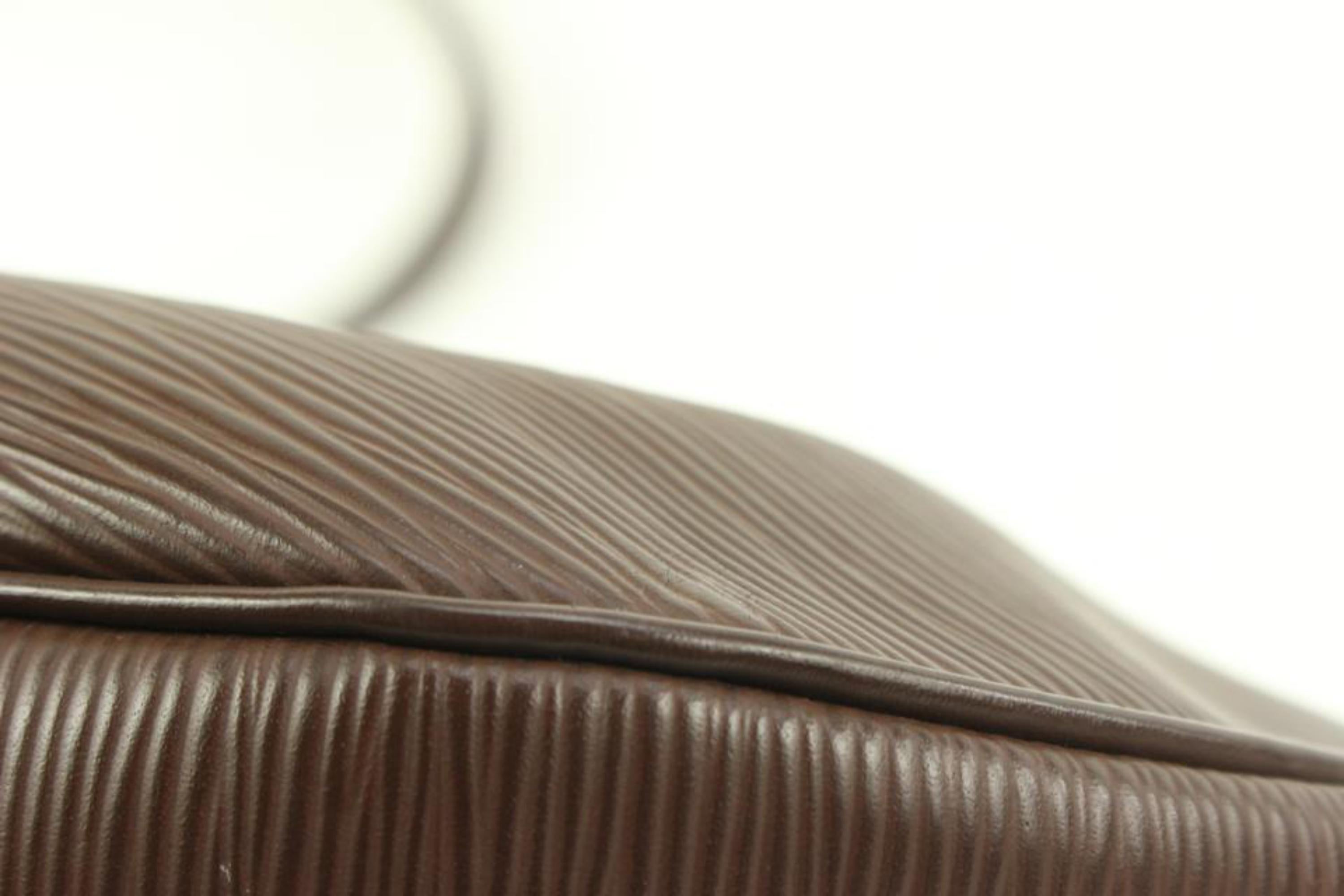 Louis Vuitton Moka Brown Epi Leather Dhanura MM 2way Satchel 79lv225s 7