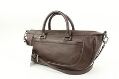 Louis Vuitton Moka Brown Epi Leather Dhanura MM 2way Satchel 79lv225s