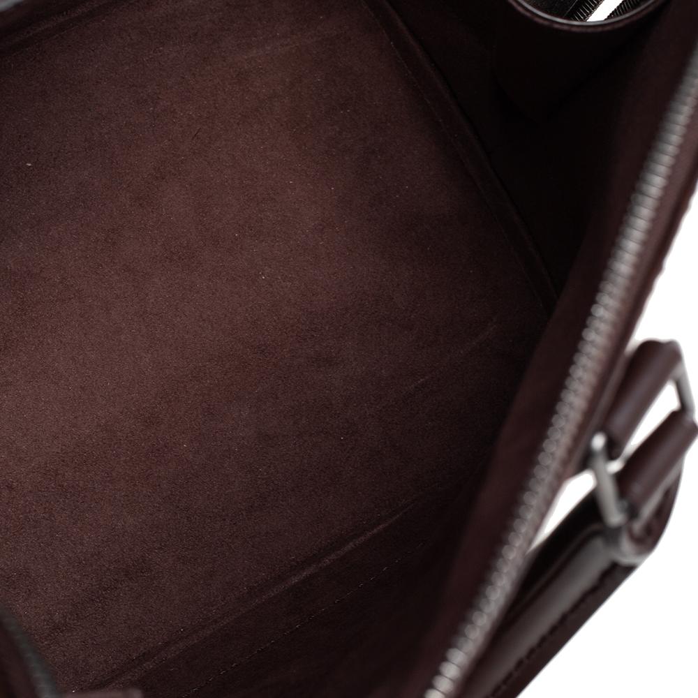 Louis Vuitton Moka Epi Leather Alma PM Bag 4