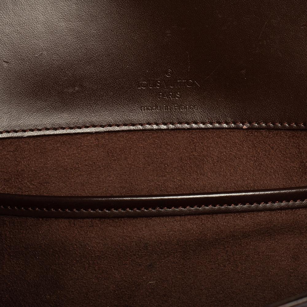 Louis Vuitton Moka Epi Leather Nocturne PM Bag 4