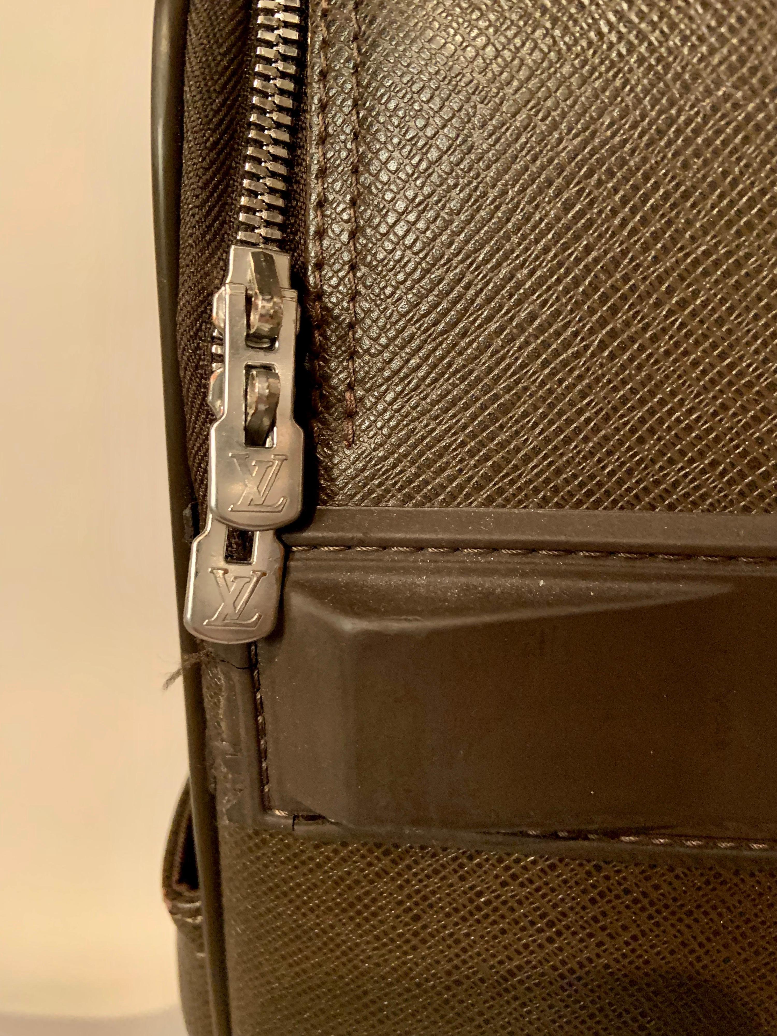 Louis Vuitton Moka Taiga Pegase 55 Roller Bag Suitcase 2