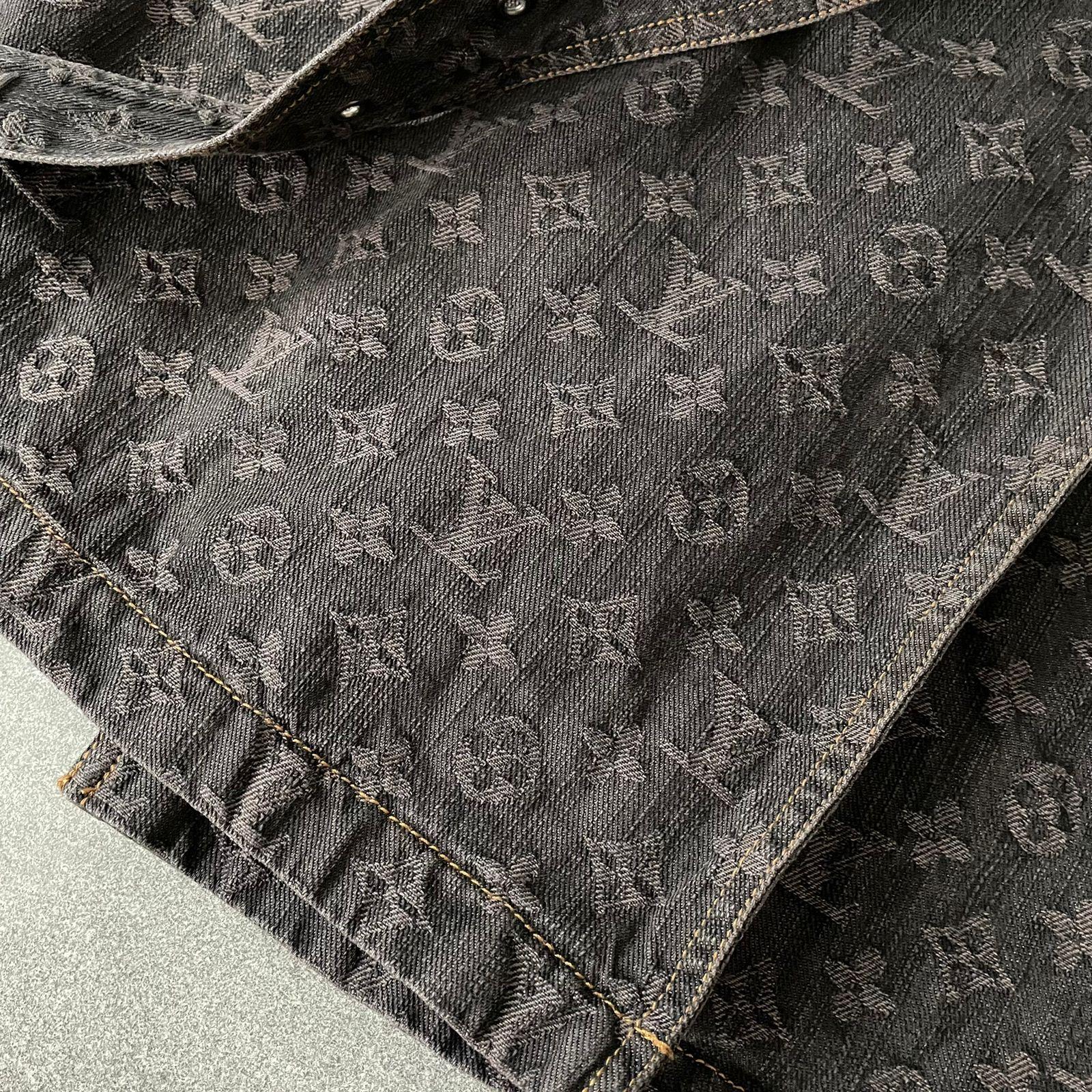 Louis Vuitton Monogram Logo Cotton Jacket For Sale 2