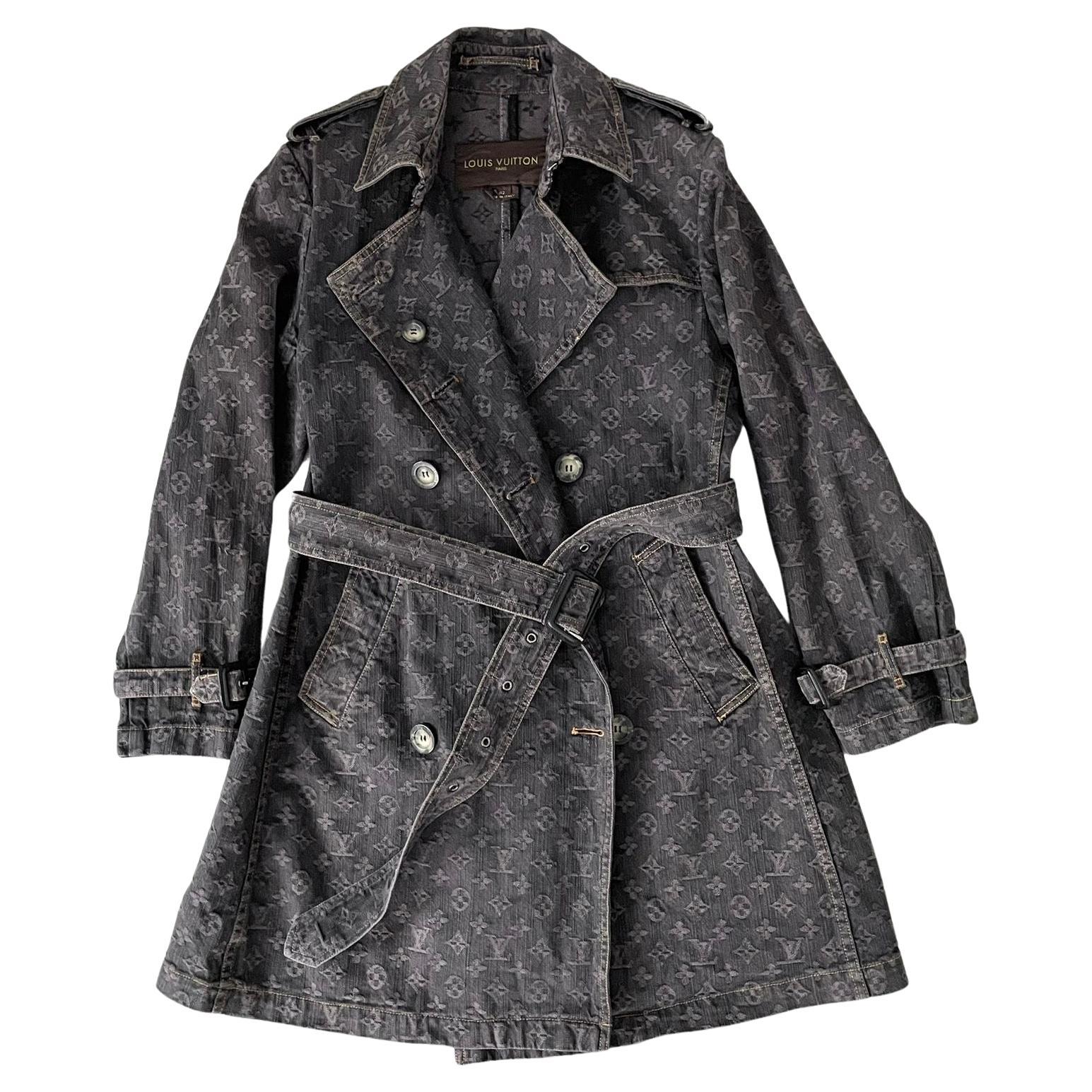 Louis Vuitton Monogram Logo Cotton Jacket For Sale