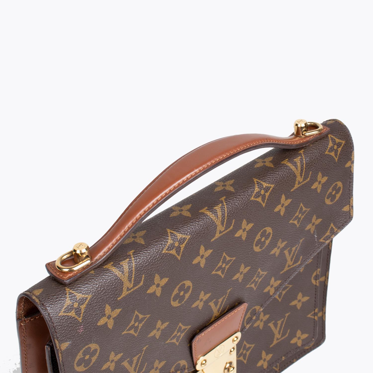 Louis Vuitton Monceau 28 In Good Condition For Sale In Sundbyberg, SE