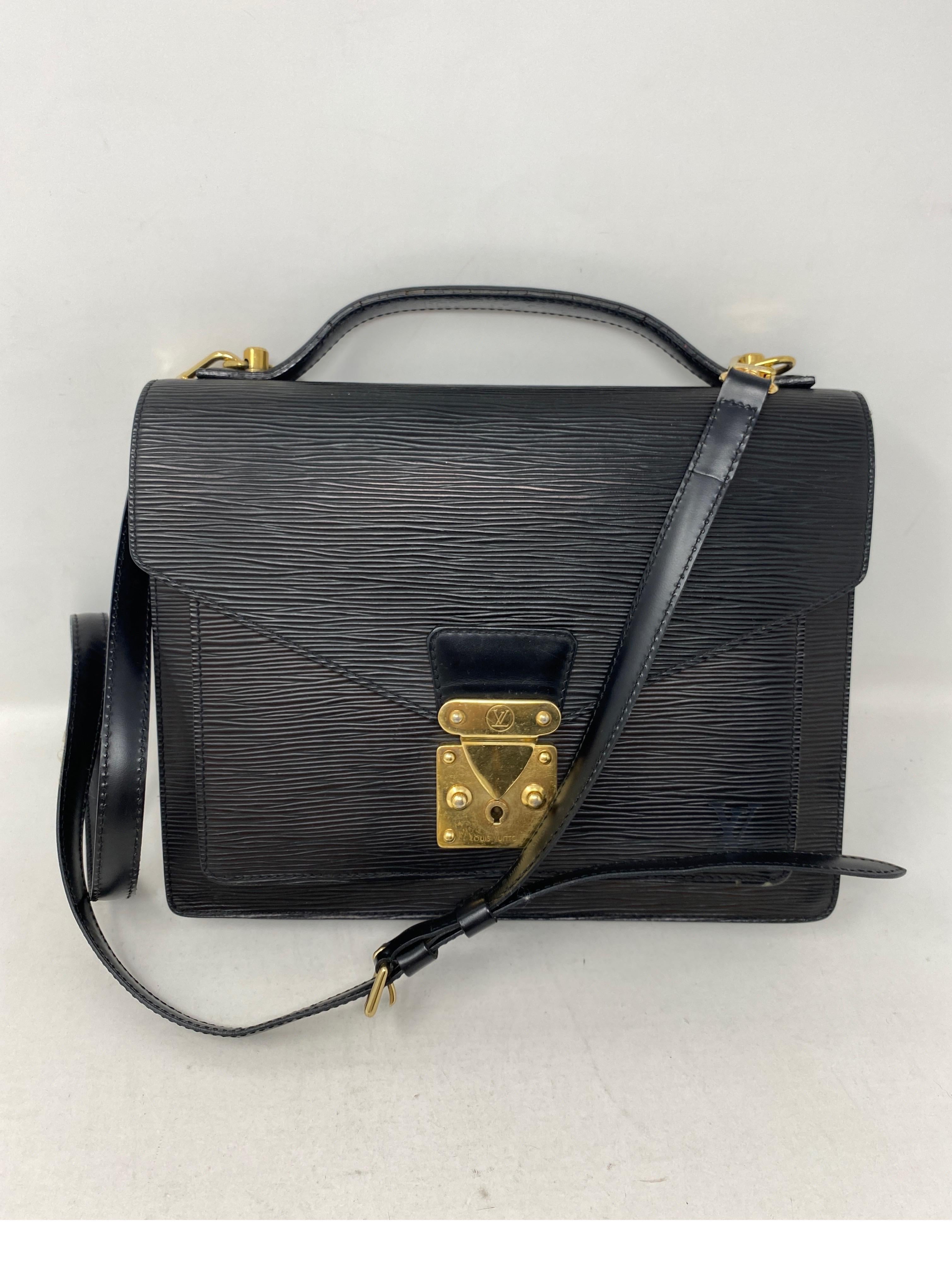 Louis Vuitton Monceau Epi Crossbody Bag  5