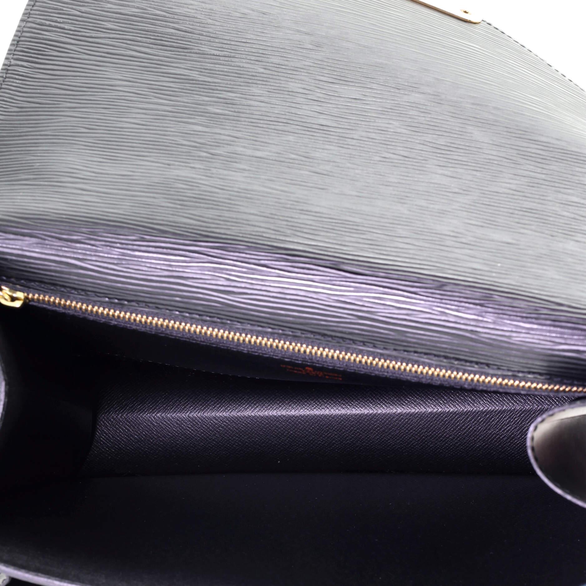 Louis Vuitton Monceau Handbag Epi Leather 1