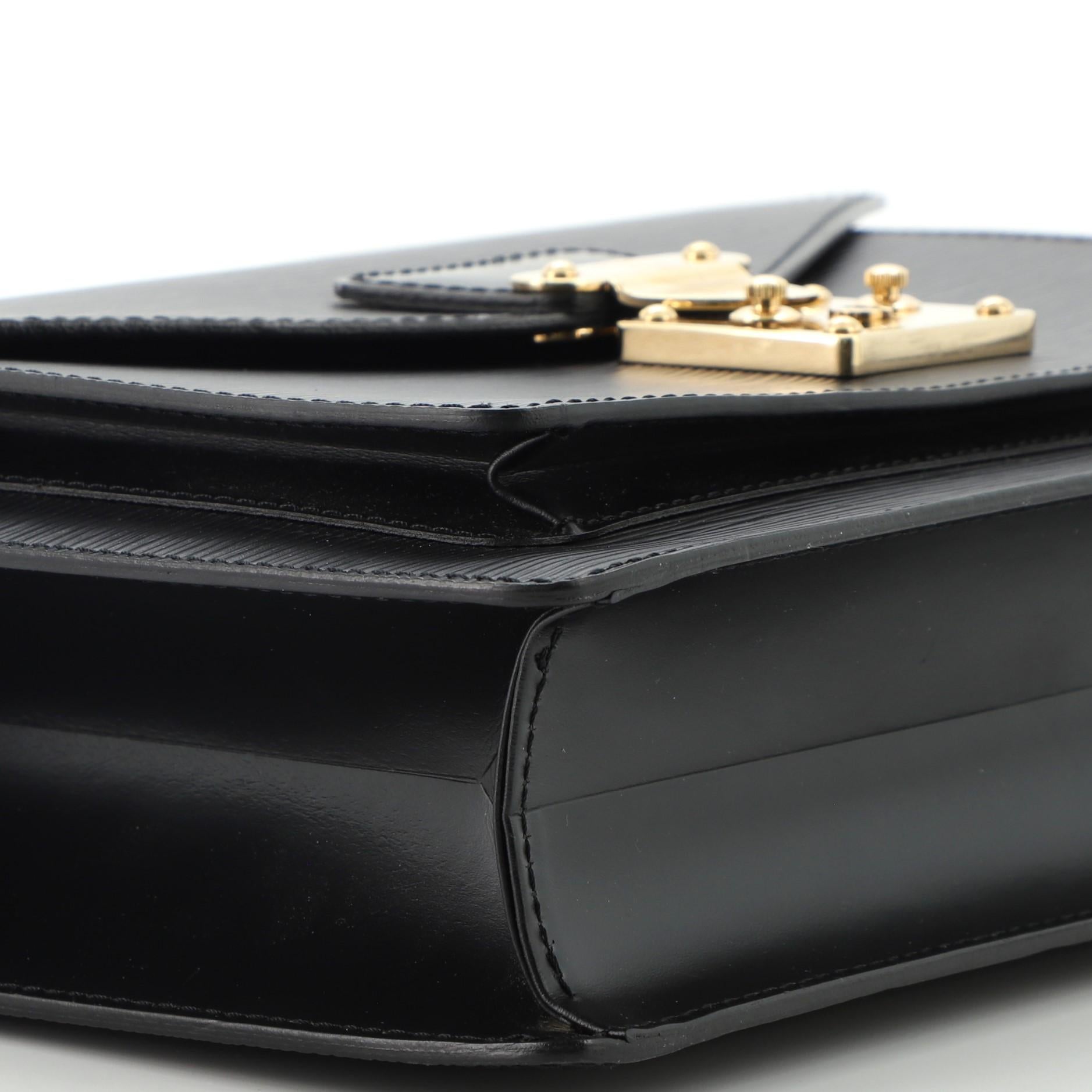 Women's or Men's Louis Vuitton Monceau Handbag Epi Leather
