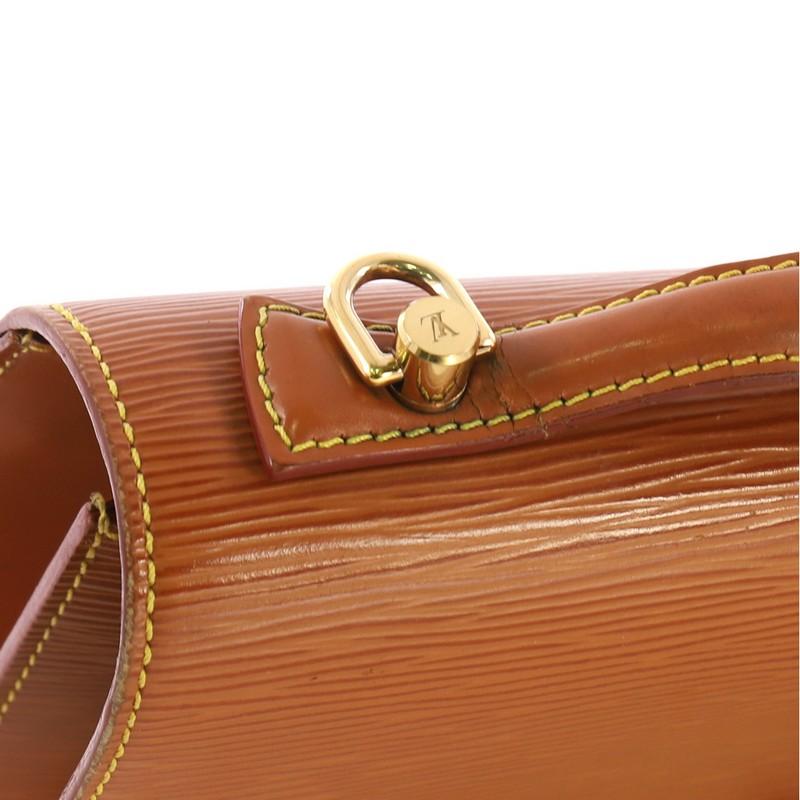 Louis Vuitton Monceau Handbag Epi Leather 2