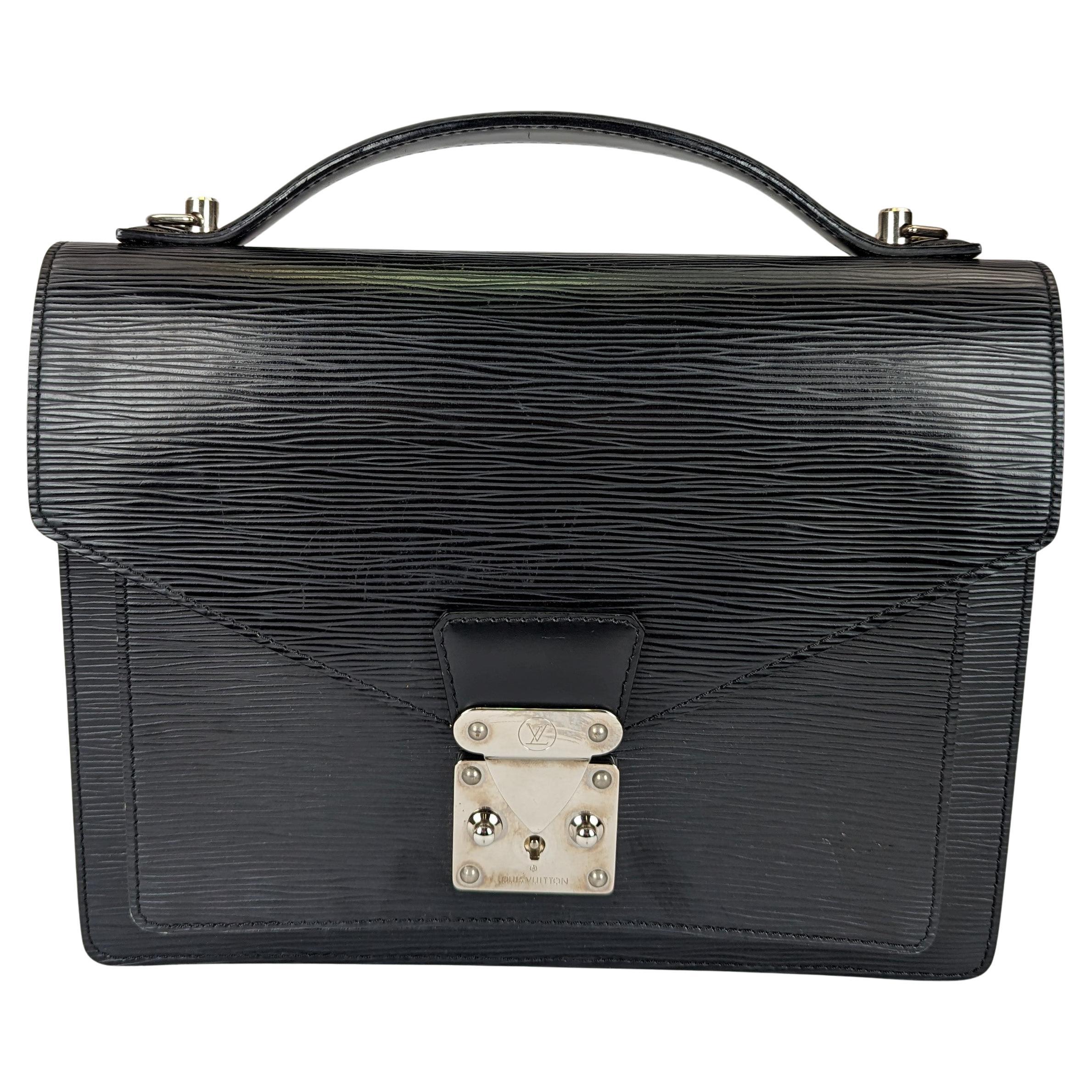 Louis Vuitton Monceau Handbag in Leather For Sale