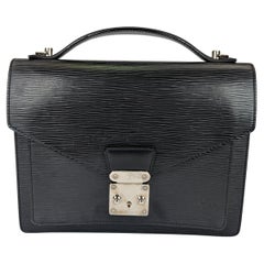 Louis Vuitton Monceau Handbag in Leather