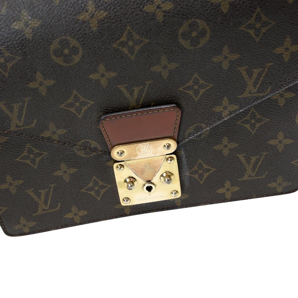 Louis Vuitton Monceau Travel Bag Monogram Canvas Cross Body Bag LV ...