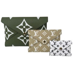 Louis Vuitton Mono Giant Kirigami Pochette Set at 1stDibs