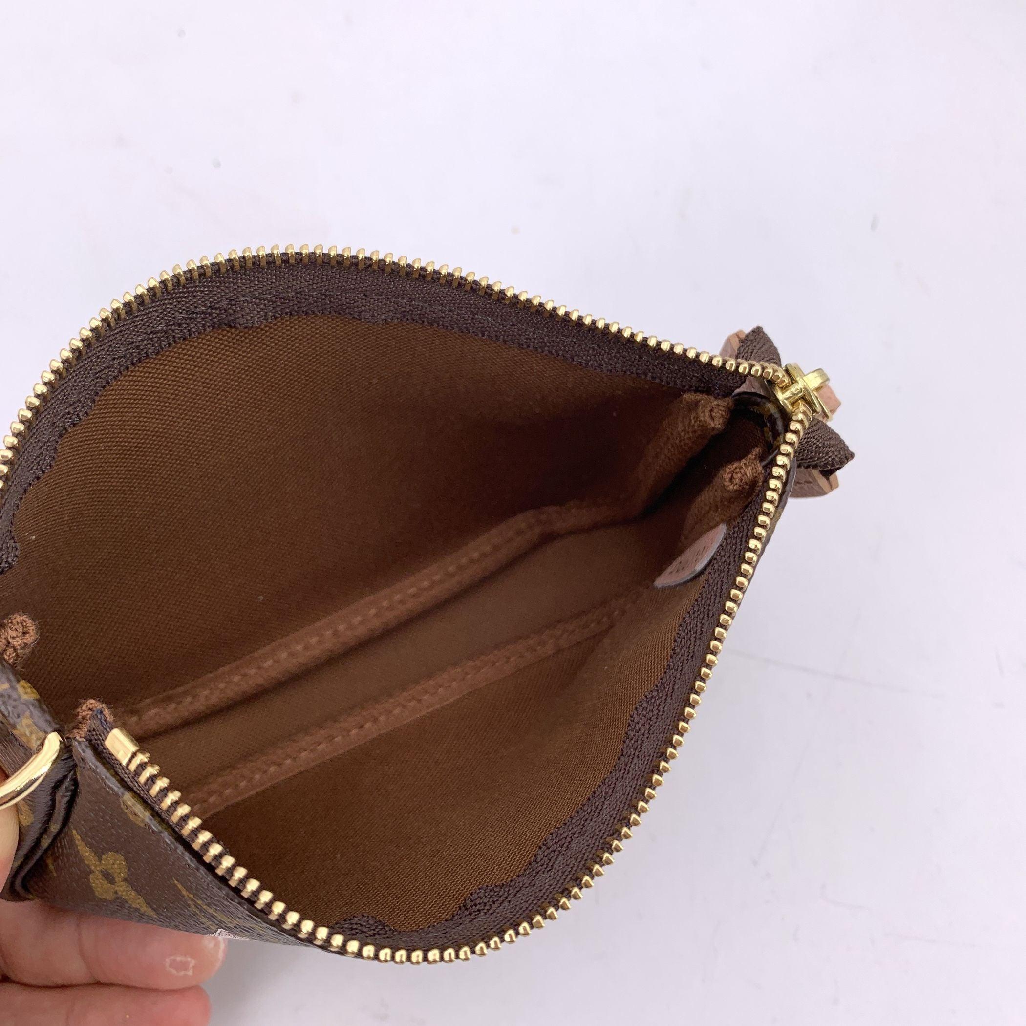 Donna Louis Vuitton Monogram 1 Rue Scribe Mini Pochette Borsa Accessori in vendita