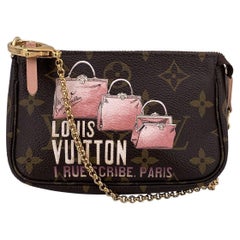 Louis Vuitton Monogram 1 Rue Scribe Mini Pochette Accessories Bag