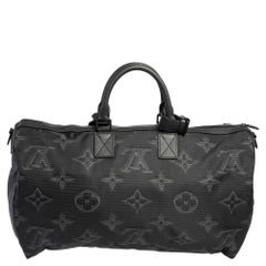 Louis Vuitton Monogram 3D Nylon 2054 Reversible Keepall Bandouliere 50 Bag